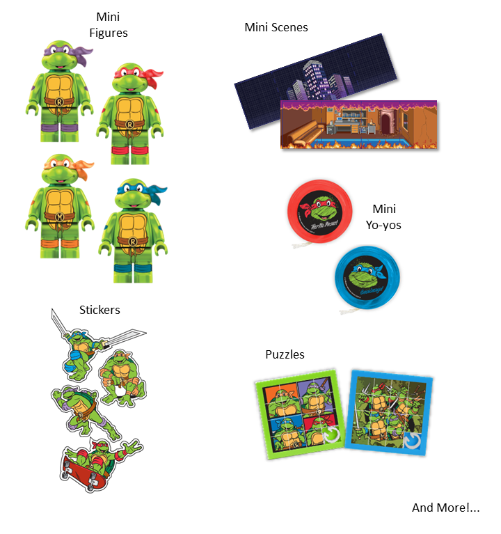 Well Played - Wholesale Classic Toy - Kids - Teenage Mutant Ninja Turtles Surprise Ball1