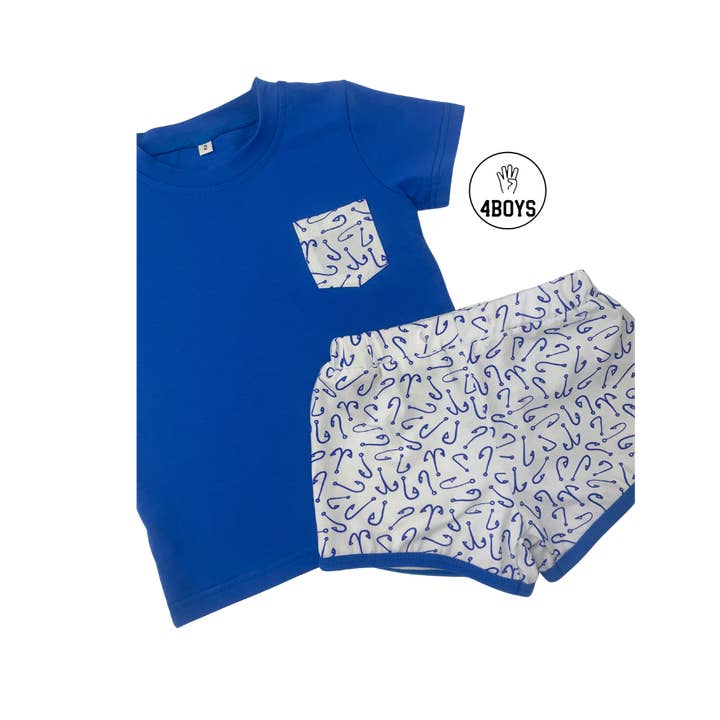 Set de jeu I'm Hooked Blue pour la vente par 4BOYS Apparel, LLC