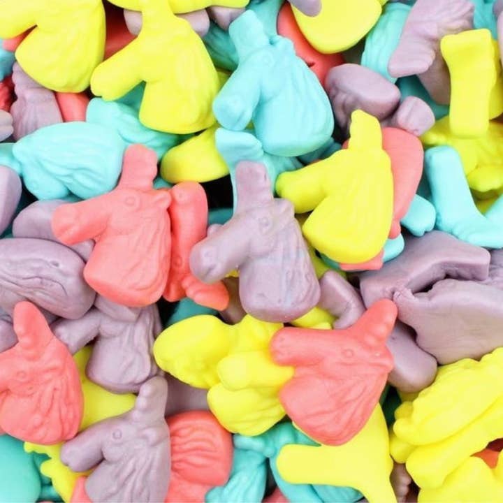 Saco de 1KG de Gomas Vidal Jelly Unicorns por atacado de Clickin It Candy