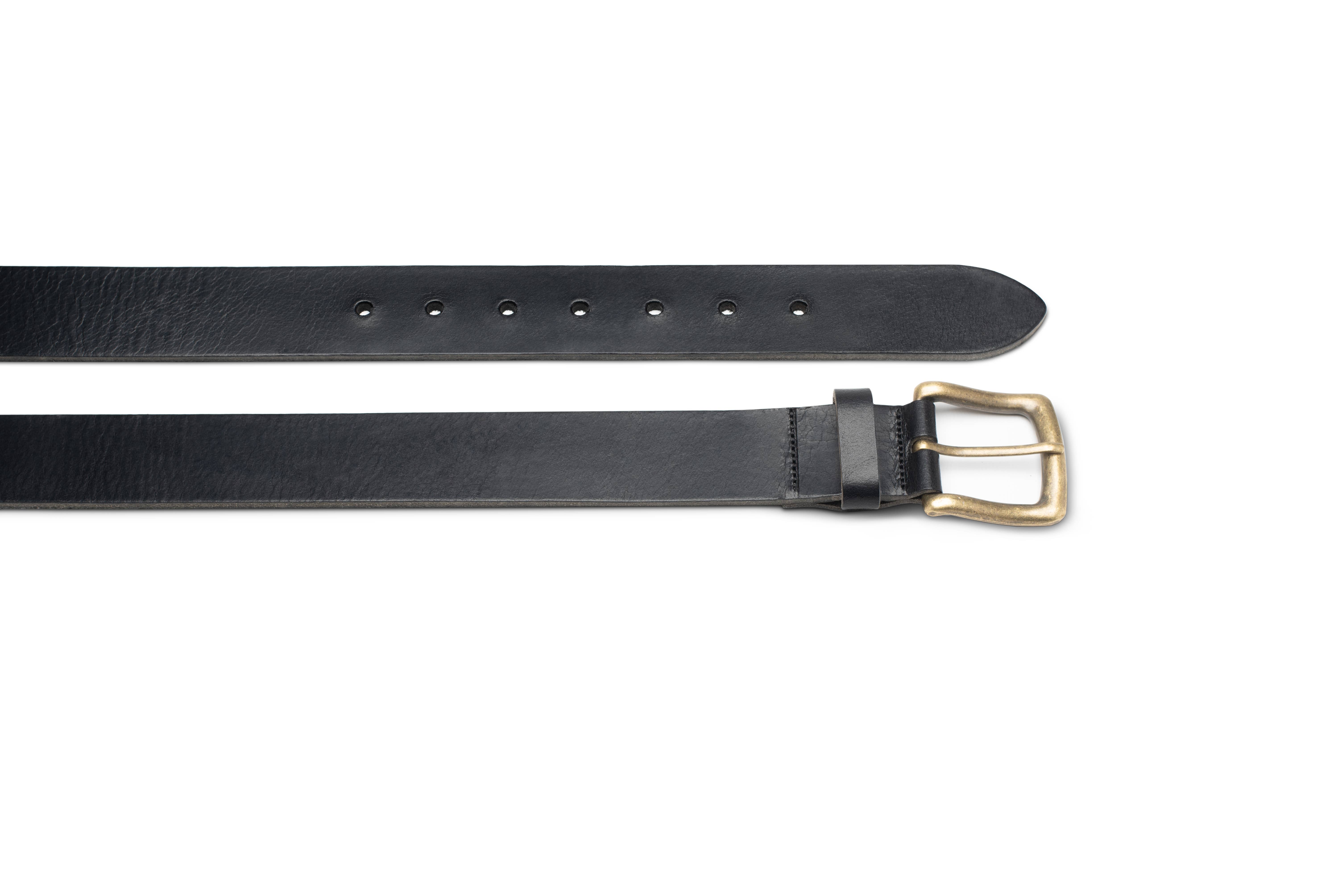 Leathergraft – wholesale Belt – Unisex – Men's full grain leather belt with antique brass buckle12