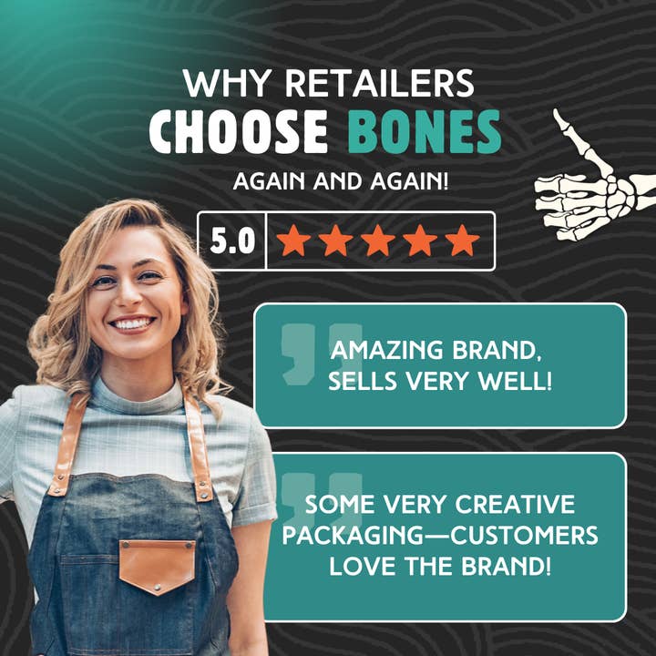 Bones Coffee Company - Wholesale Ground Coffee - Better Brain Mushroom Coffee | Medium Roast | 10oz3