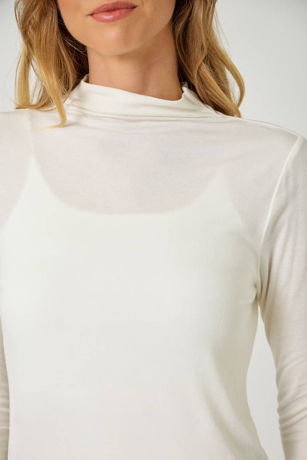 Mystree – wholesale Stickad topp - Dam – 61274 Nödvändig Mock Neck Topp13