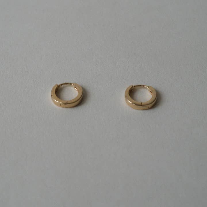 I Like It Here Club - Wholesale Huggie Earrings - Hinged Charm Hoops3