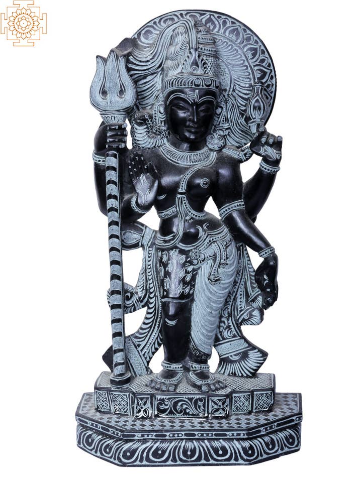 12" Ardhanarishvara (Shiva-Shakti) för wholesale av Exotic India Art