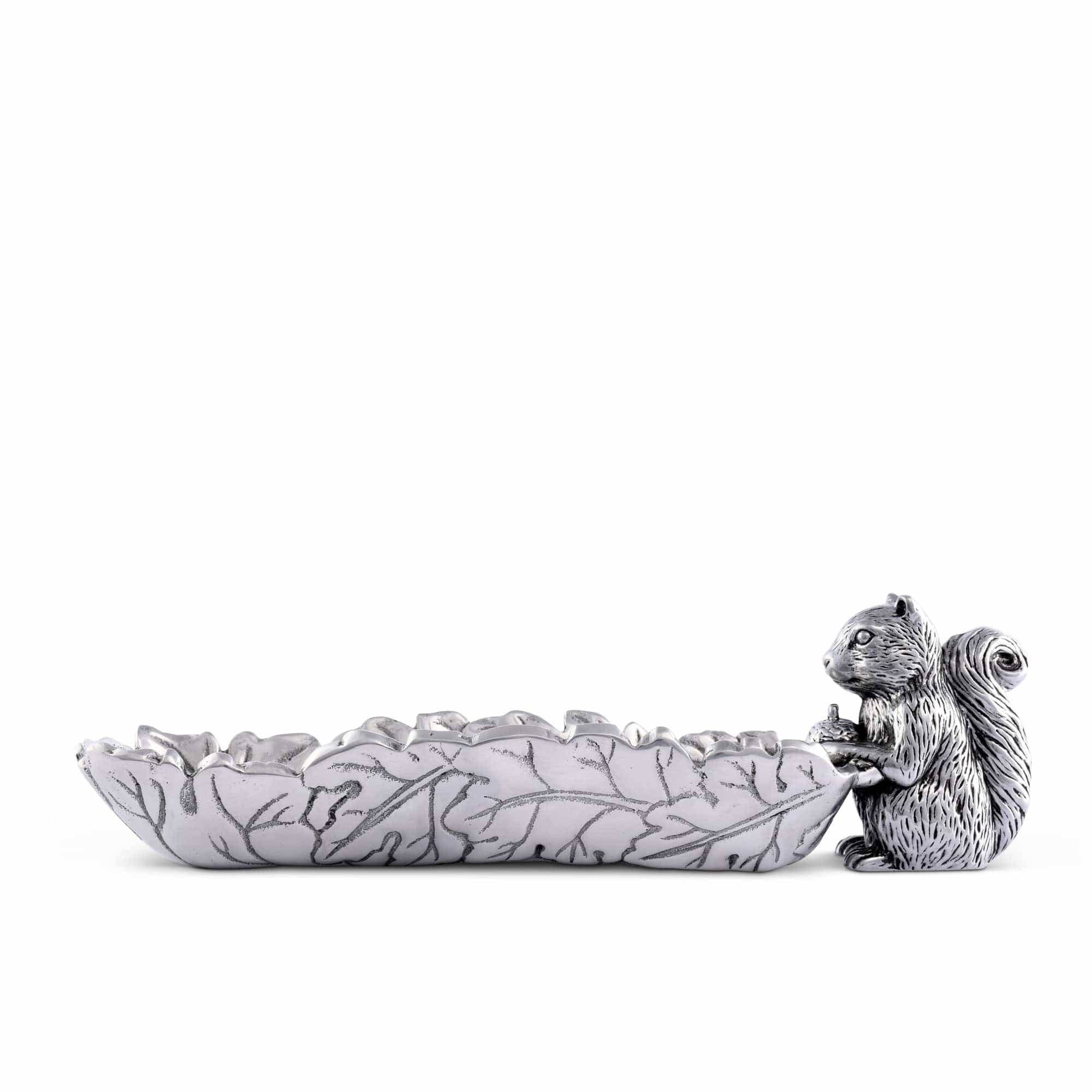 Arthur Court – wholesale Serving tray – Squirrel Cracker Tray2