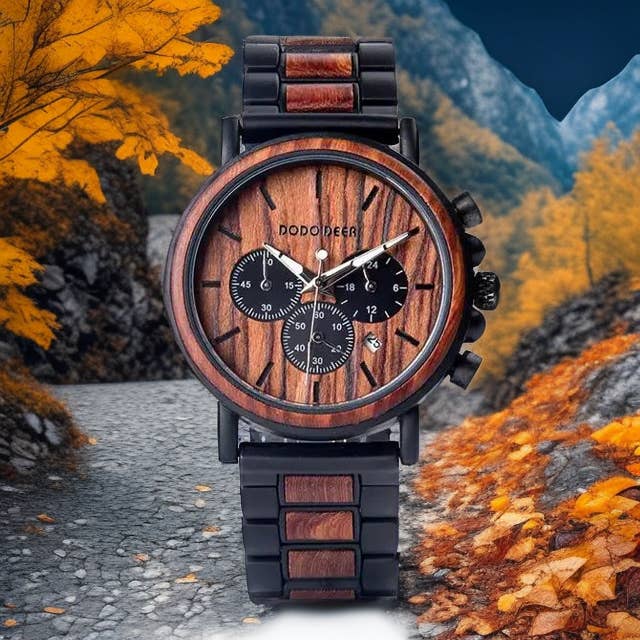 DODO DEER wooden watches for wholesale by WoodWristCo