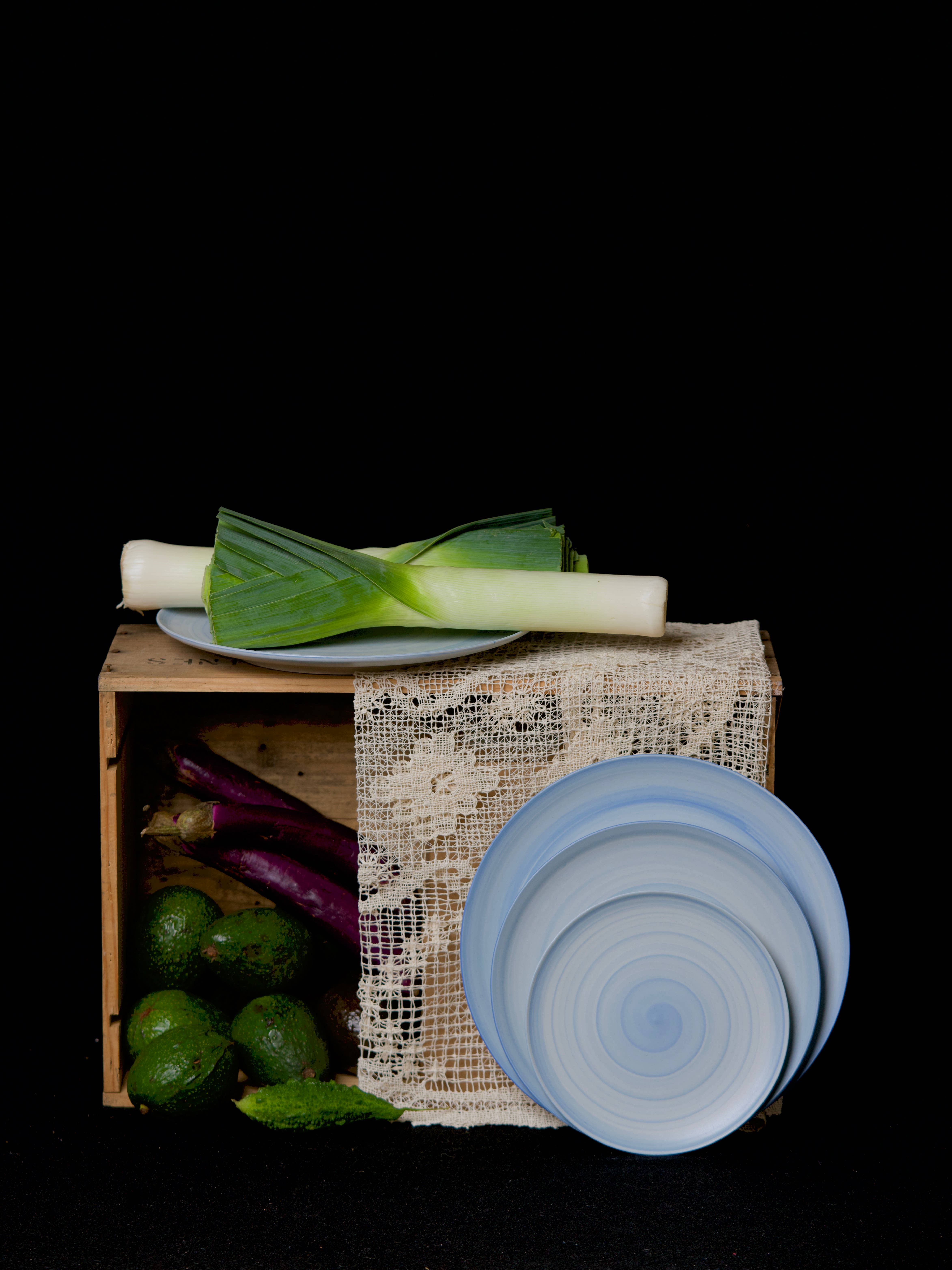 Kornblume Hermit-Teller, halbmattes Porzellan - Kornblume für den Großhandel auf Faire0