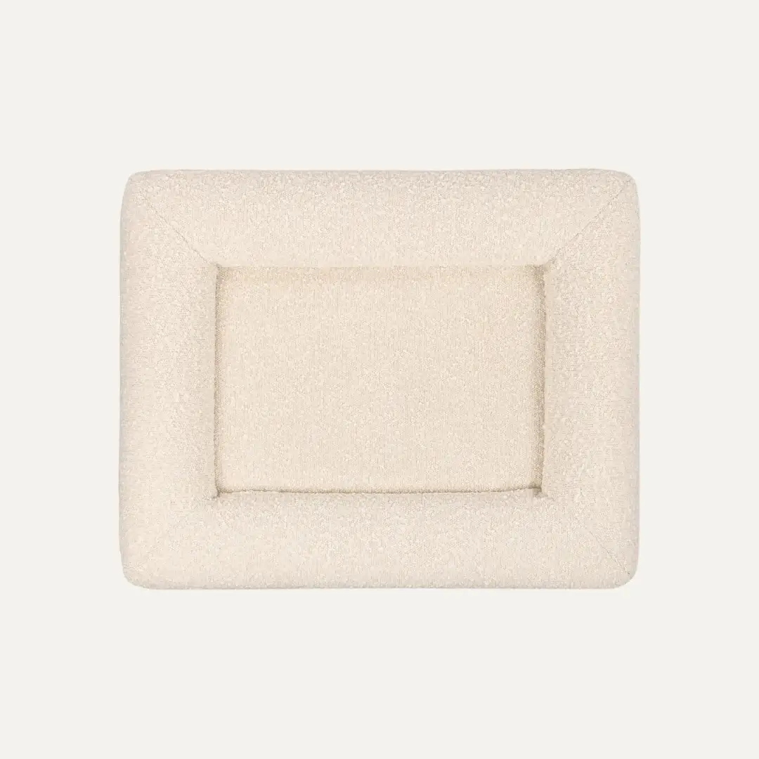 Bouclé Oslo – wholesale Husdjursbädd – Hund – Bouclé Säng Vit Liten2