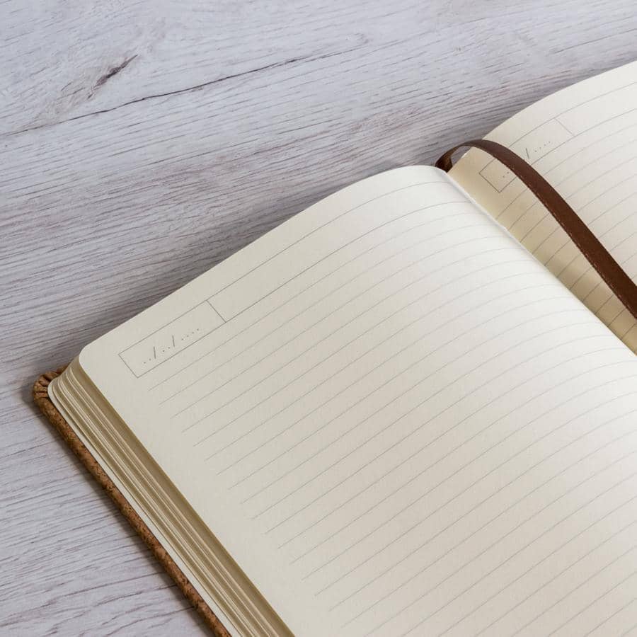 Miss Wood – Caderno por atacado – Caderno Woody de Cortiça – A55