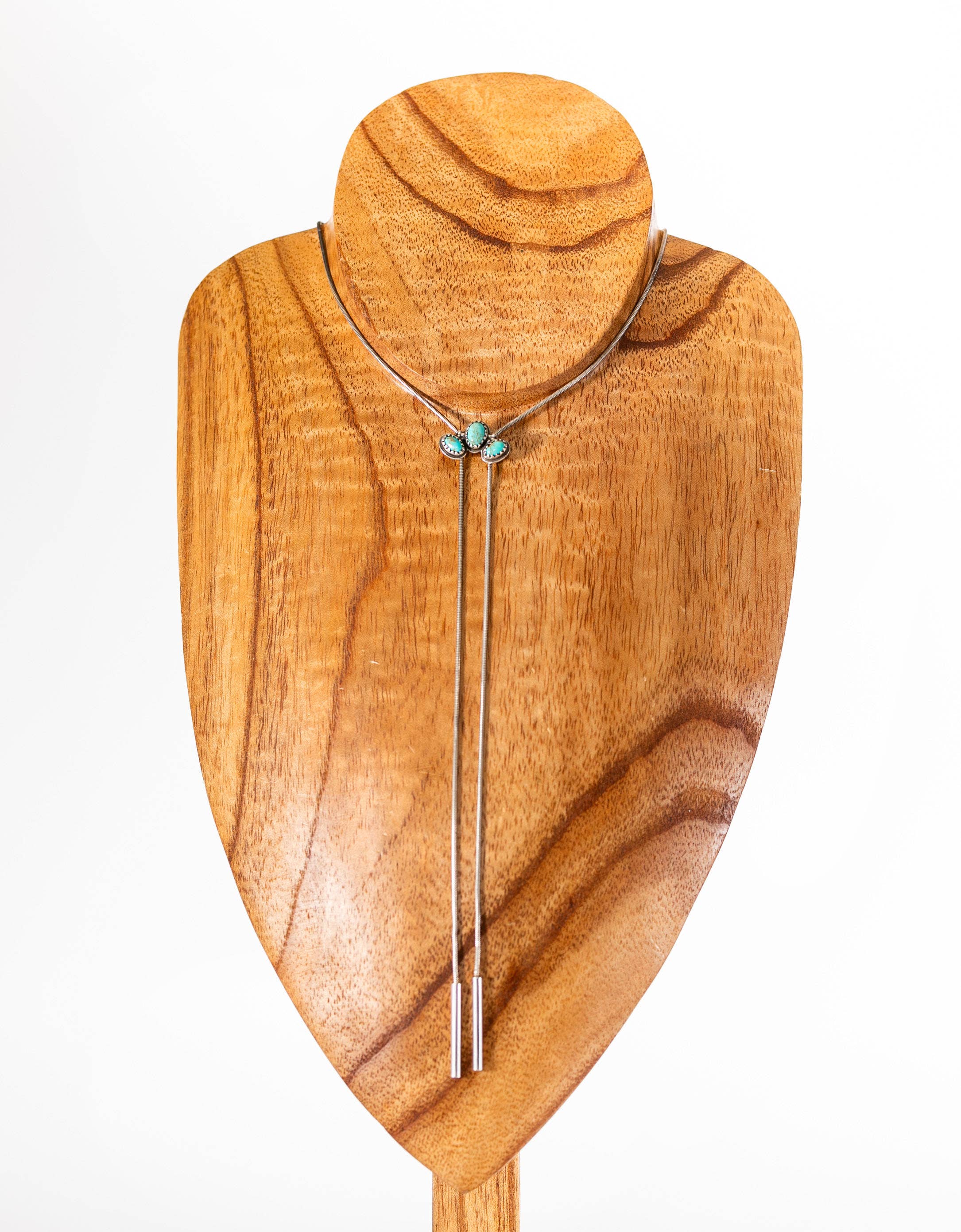 Moxie Maine – wholesale Pendant/charm necklace – 702: Turquoise Arch Cluster Snake Chain Bolo Necklace 9251