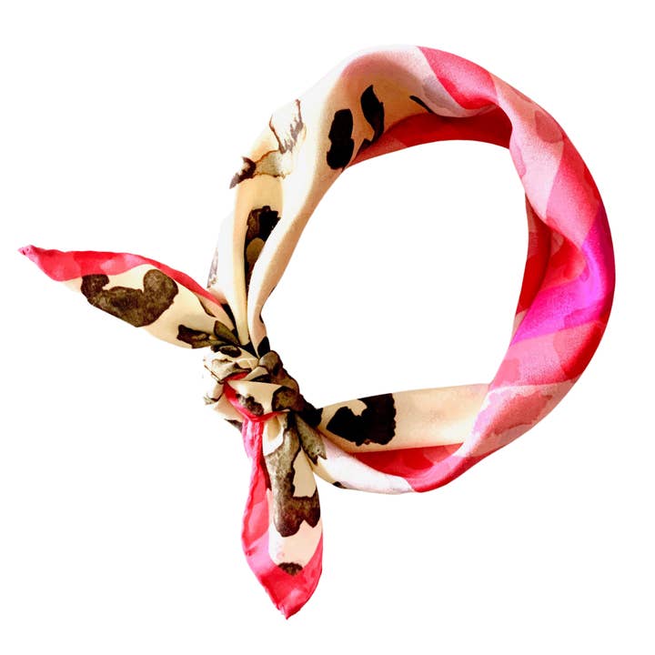 Foulard en soie pour la vente par Allie & Elle