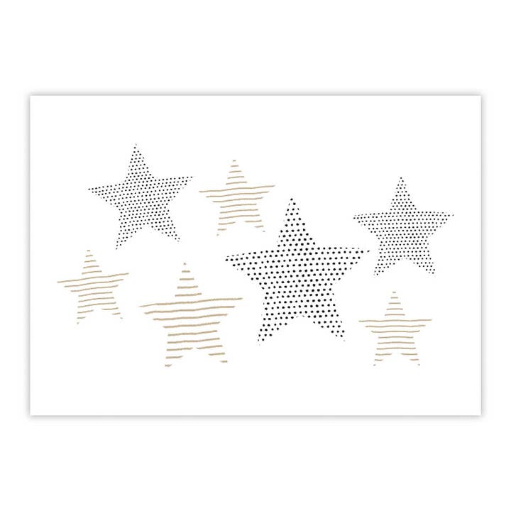 Reine Sternenlicht-Weiße Postkarte for wholesale by ppd Paperproducts Design GmbH