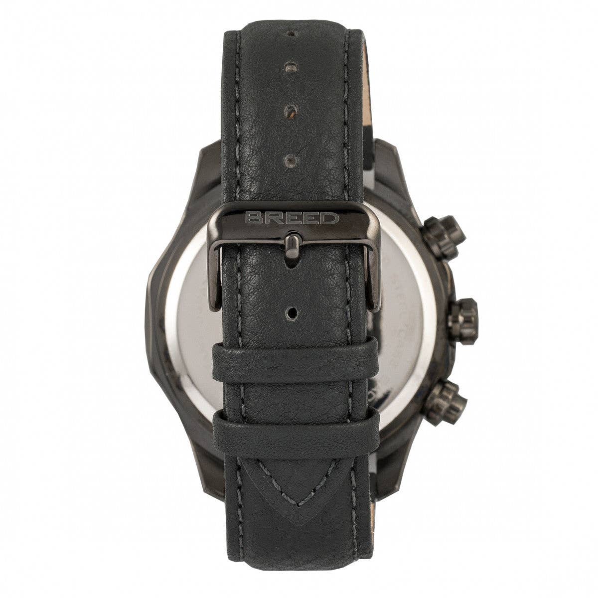 Breed – Relógio de pulso - Homem por atacado – Breed Lacroix Chronograph Relógio com pulseira de couro2