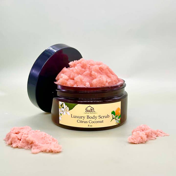 Salt Cave Santa Barbara - Wholesale Body Scrub/Exfoliant - Himalayan Salt Body Scrub Citrus & Coconut