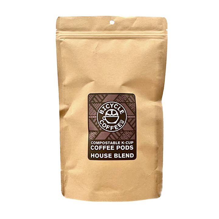Compostable K-Cup Coffee Pods for wholesale by Bicycle Coffee Co