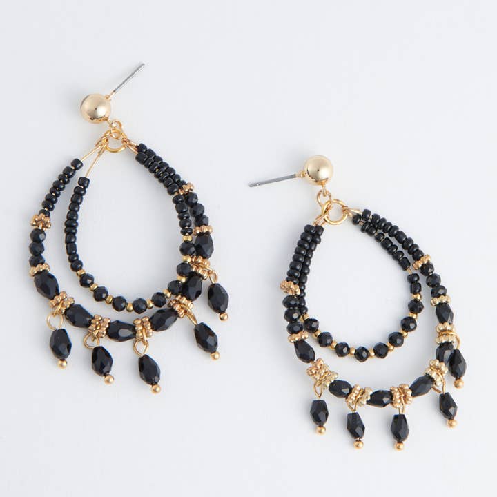 Howard's – Großhandel Ohrhänger – Caden ovale Perlen-Tropfenohrringe7