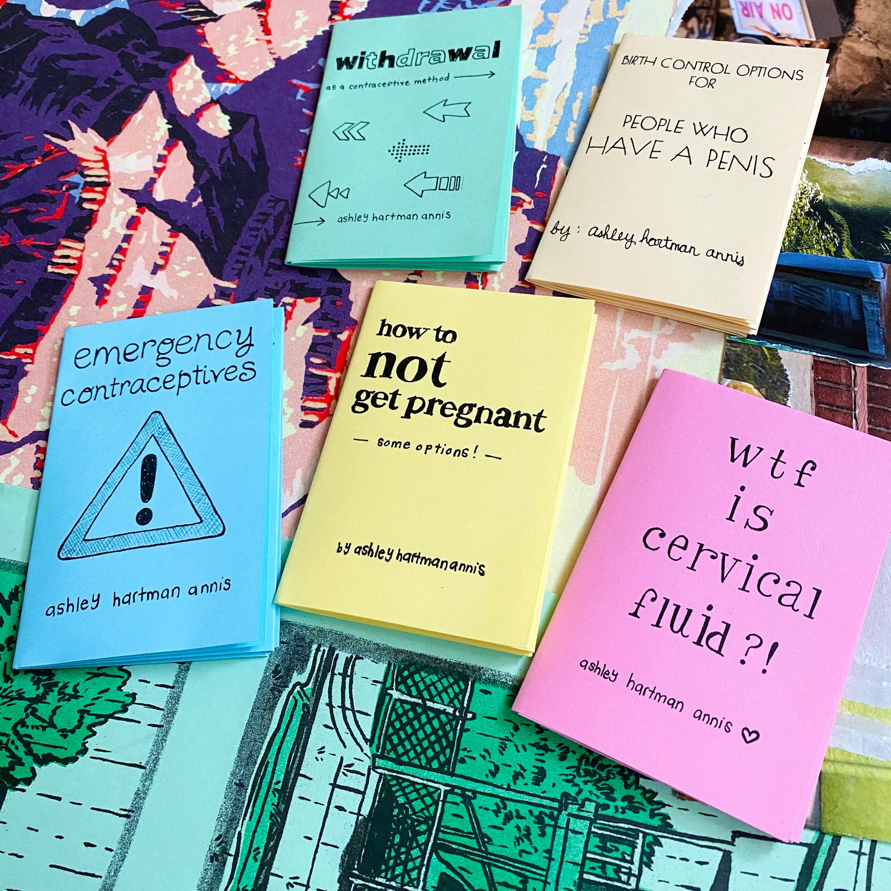 Pleasure Pie - Wholesale Medical Health Book - Birth Control Zine Bundle | Gender affirming sex education7