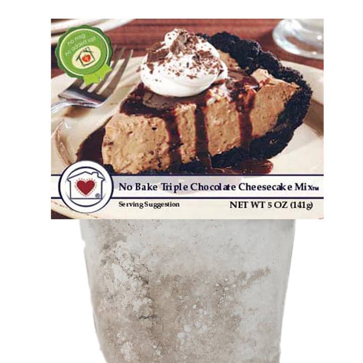 Country Home Creations – wholesale Kakmix – Ingen Bake Triple Choklad Cheesecake Mix