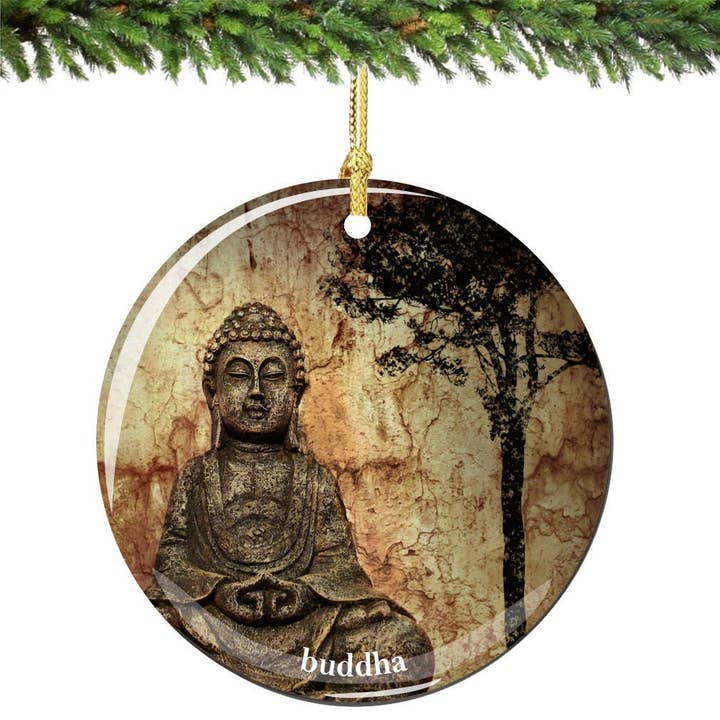 Buddha Christmas Ornament for wholesale by City Souvenirs