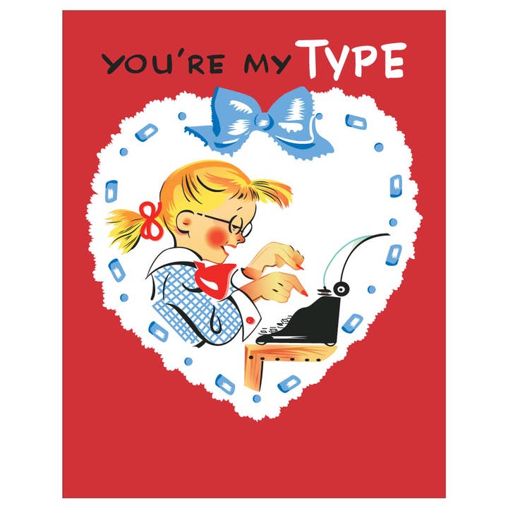 2.5'' x 3.5'' You're My Type Valentine Magnet for wholesale by Fridgedoor