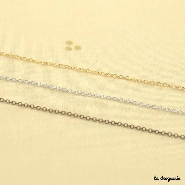 Simple chain by the meter for wholesale by LA DROGUERIE
