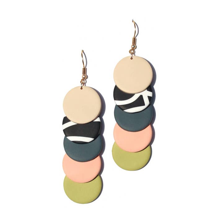 Palette Drop Earrings for wholesale by Hello Ashto