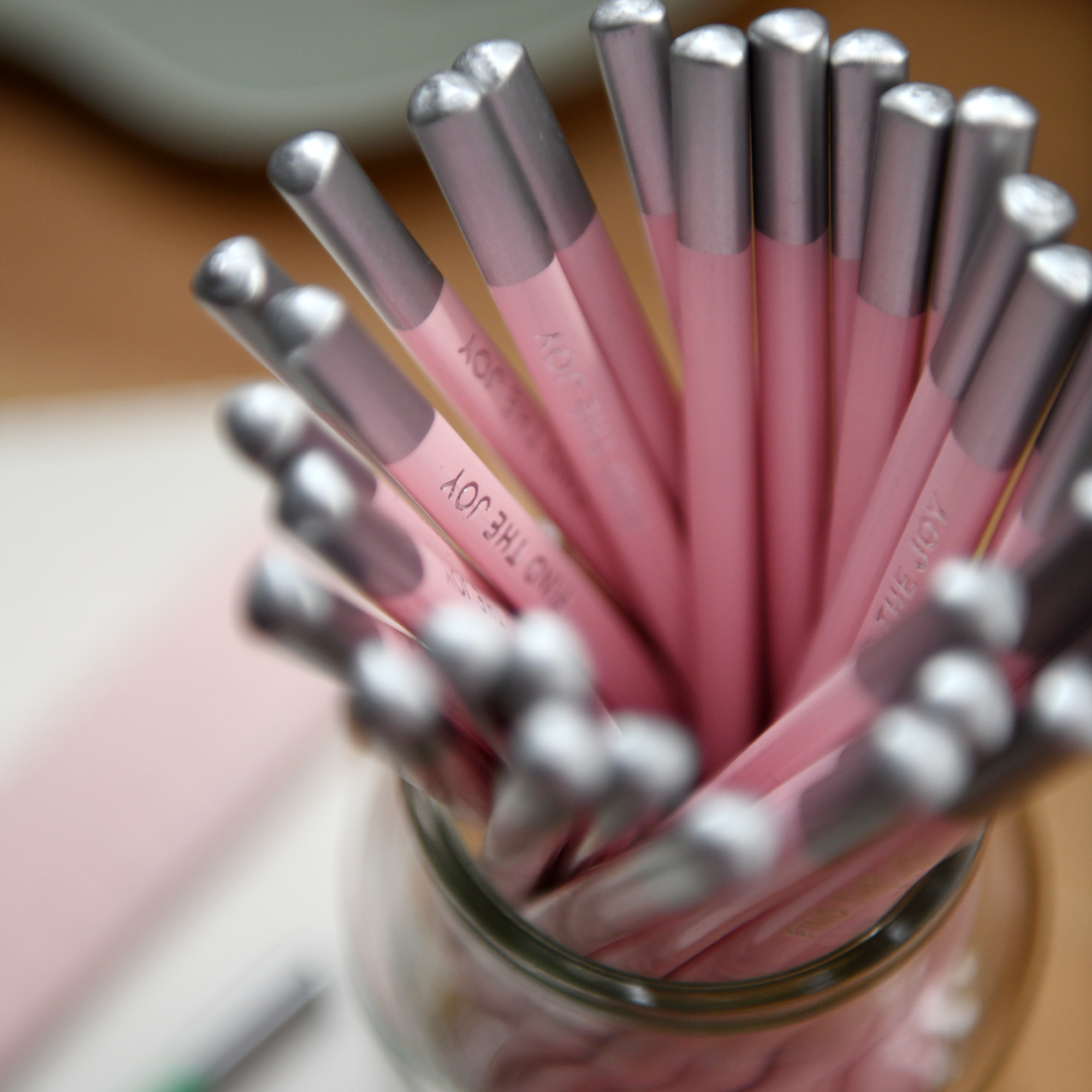 Clara and Macy - Wholesale Pencil - Single 'Find The Joy' Positive Pencil1