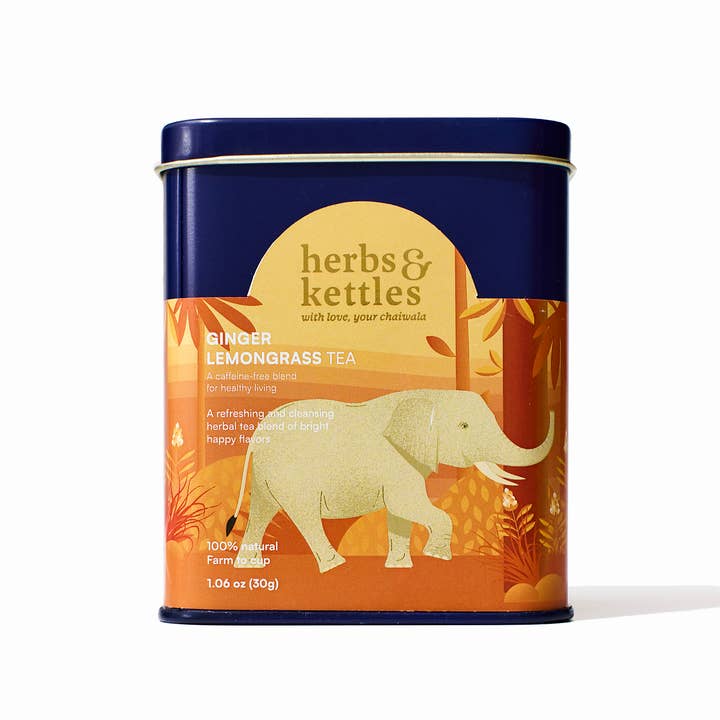 Ginger Lemongrass Tea for wholesale by Herbs & Kettles