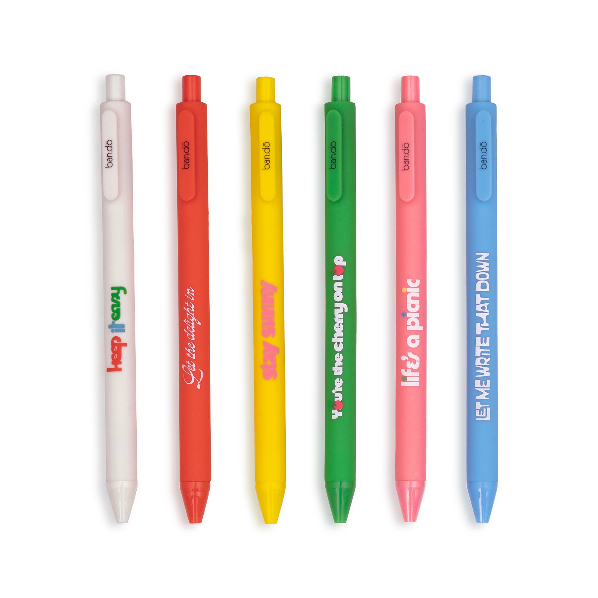 Ban.do - Wholesale Pen - Write On Gel Pen Set, Assorted5