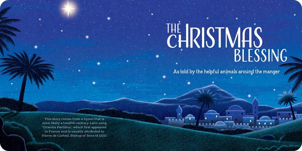 Gibbs Smith - Wholesale Baby & Toddler Book (0-2) - The Christmas Blessing1