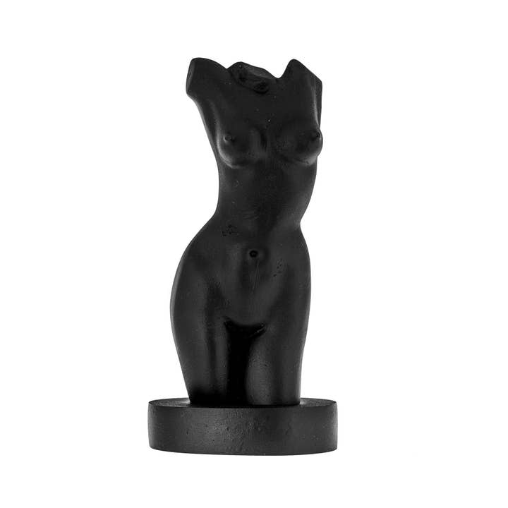 Female Body Modern Statue, 20cm / 7.8'', Black Color for wholesale by ARTIA LTD