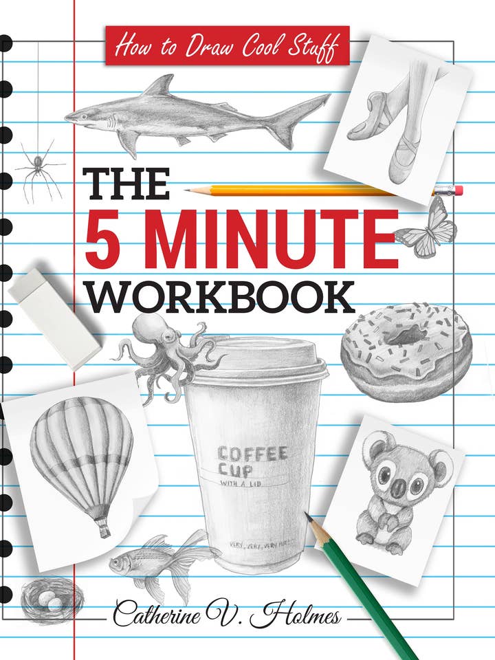Comment dessiner des trucs sympas : le cahier d'exercices de 5 minutes pour la vente par How to Draw Cool Stuff