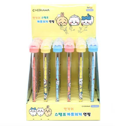 K-Wonderland - Wholesale Pencil - Chiikawa Character Stamp Cartridge Pencil3