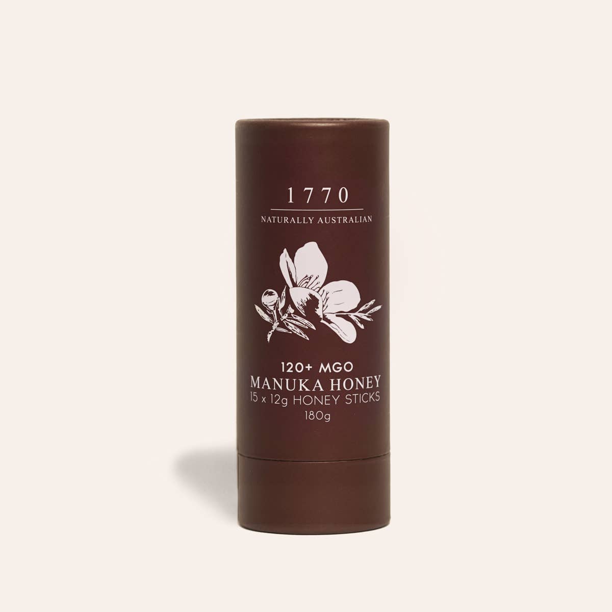 1770 Naturally Australian - Wholesale Honey - 120+ MGO Manuka Honey Sticks 180g1