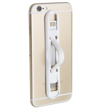 USB-laddningskabel på språng - vit för wholesale av Dan Adora