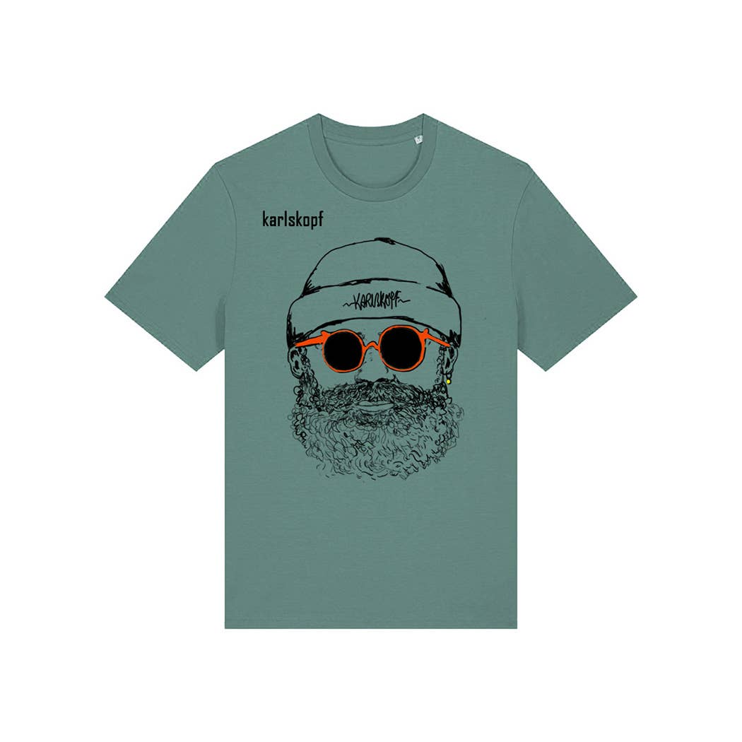 karlskopf - Wholesale Screen Printed T-Shirt - Men's - HIPSTER | T-shirt for men | 100% organic cotton1