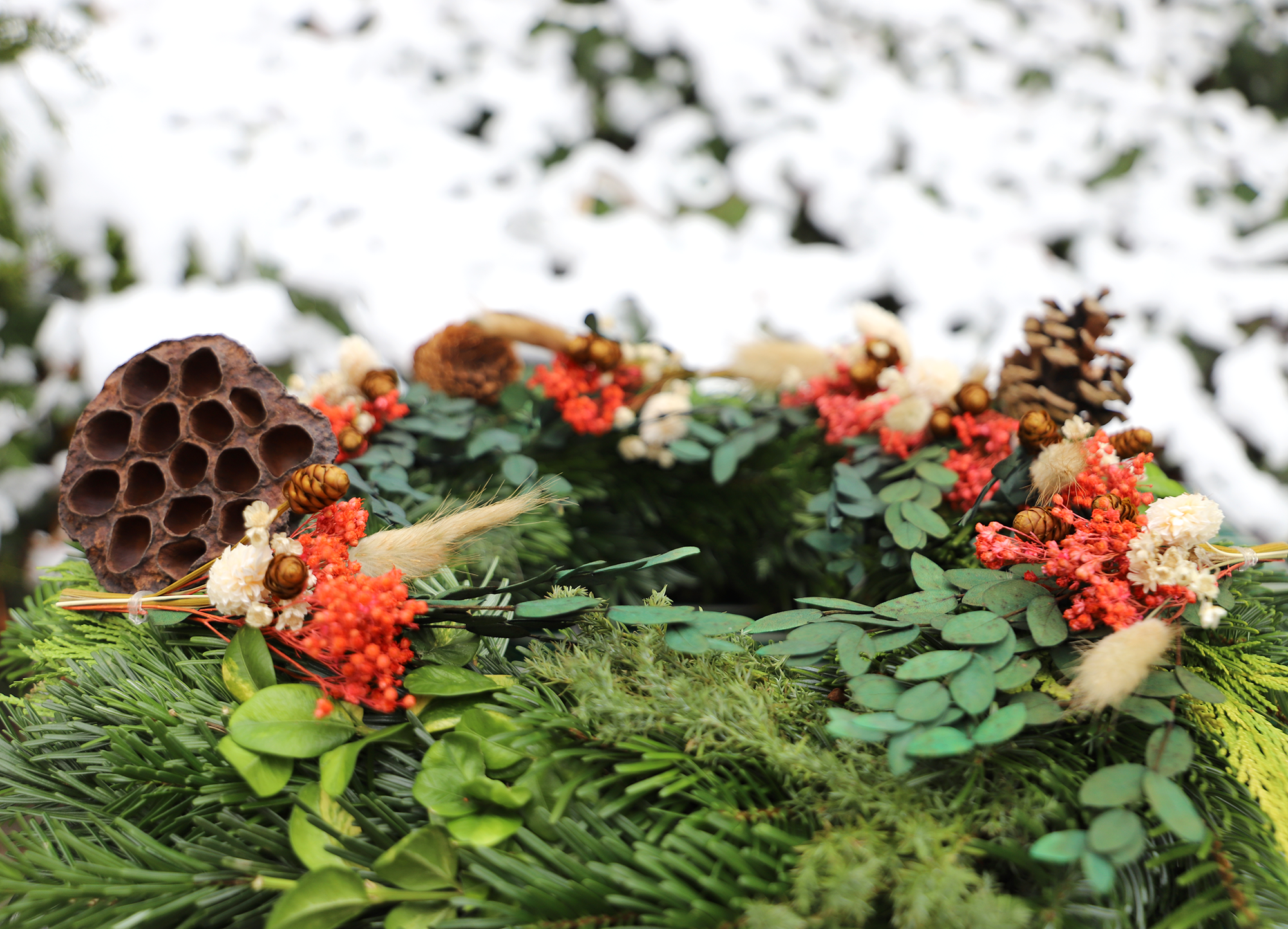 Kunstharz.Art – Großhandel Getrocknete/gepresste Blumen – Mini Bouquet Weihnachten Strauß Trockenblumen Geschenk Kranz1