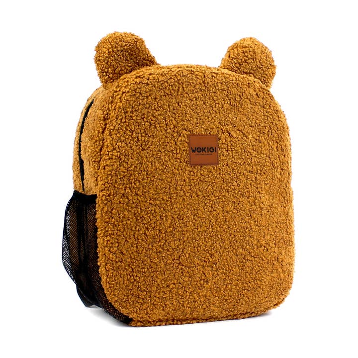 Mochila de pelúcia de pelúcia de pelúcia média média para crianças por atacado de W&K