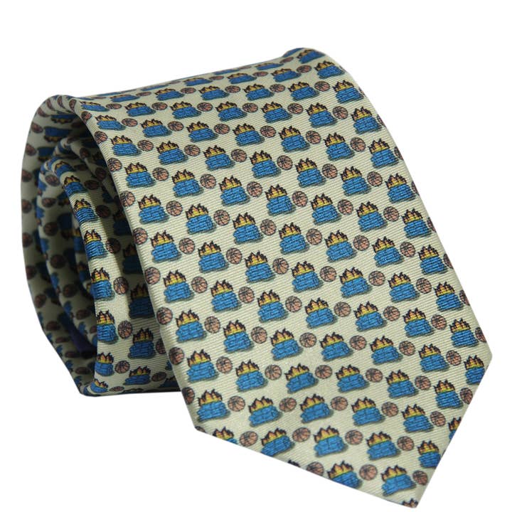 Big W Necktie for wholesale by Barrel Down South