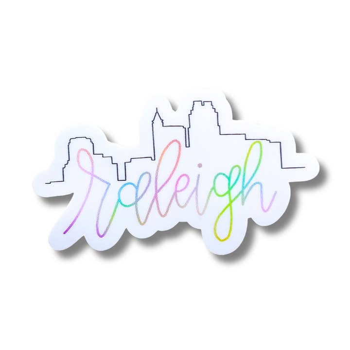 Adesivo Raleigh NC per la vendita all'ingrosso da parte di Sundae Sisters Co
