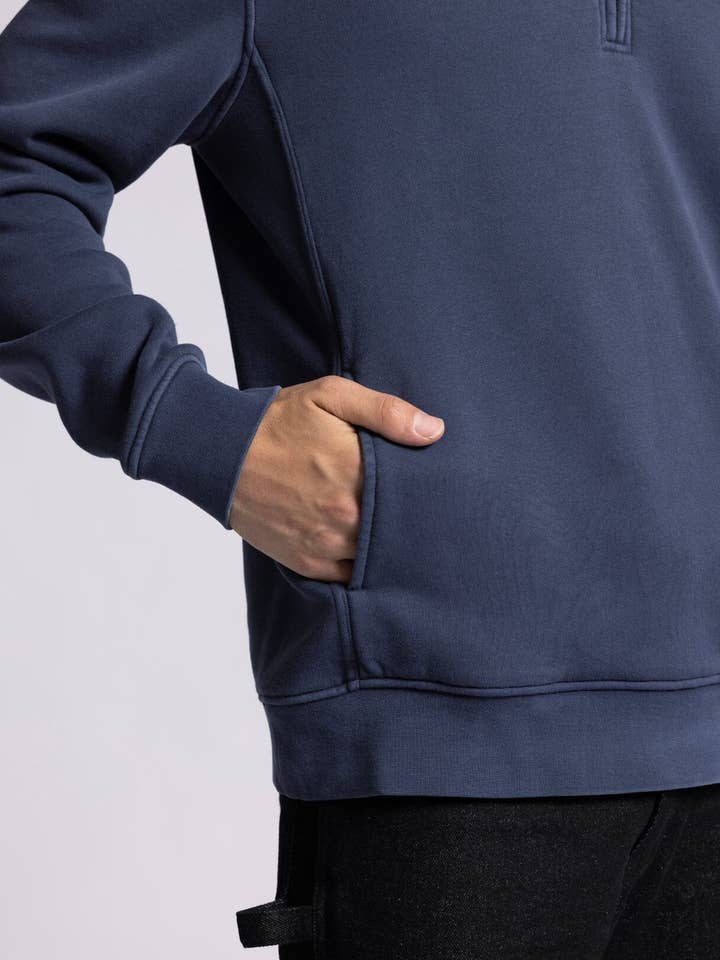 Thread & Supply (Mens) - Wholesale Sweatshirt - Men's - SURPLUS QUARTER ZIP - Half Zip Pullover