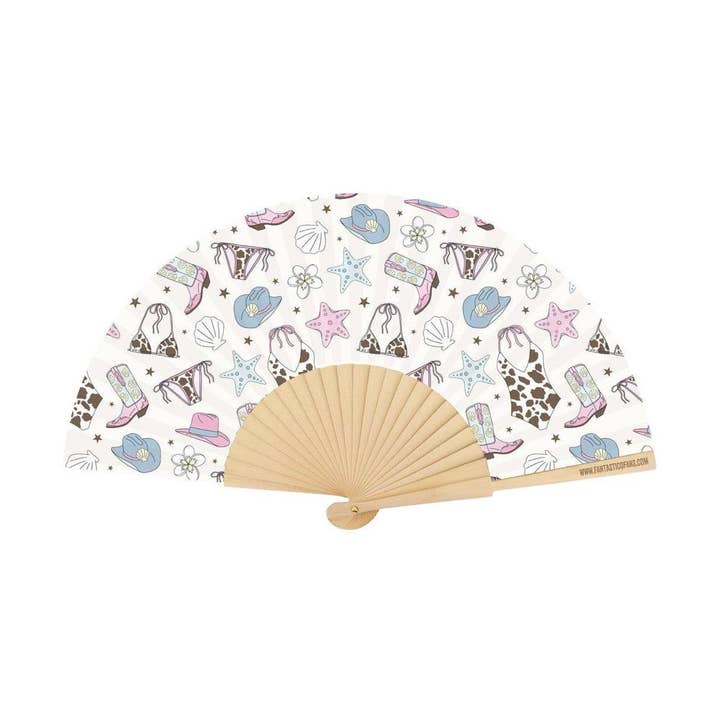 Cowgirl Print 23 cm vifte for engroshandel hos Fantastico Fans UK Limited
