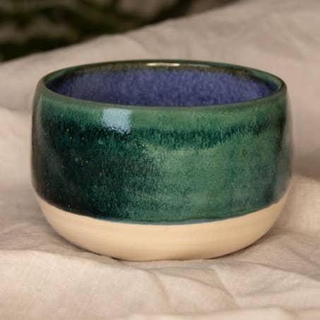 Matcha-skål magisk grön för wholesale av Töpferei am Wald