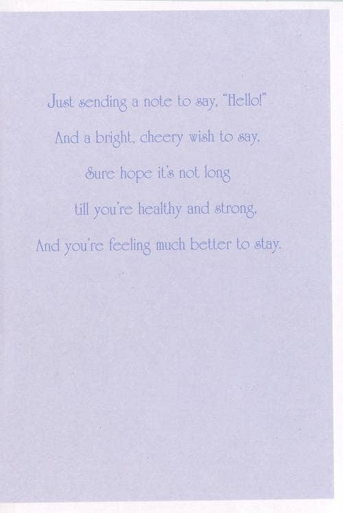 DICKENS INC. - Wholesale Get Well Card - Get Well General | GRTC | MD | 67914G1