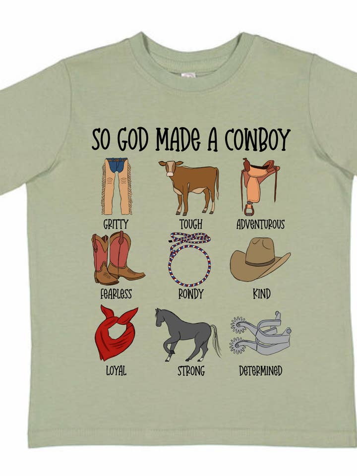 God Made Me A Cowboy for wholesale by Altar Call Ranch Co.