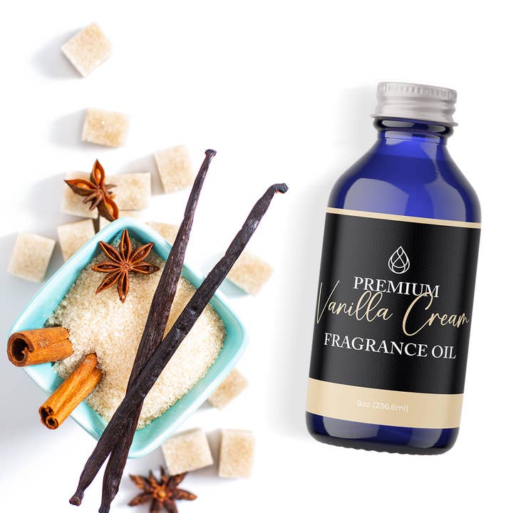 The Midwest Sea Salt Company - Wholesale Fragrance Oil - Vanilla Cream Fragrance Oil