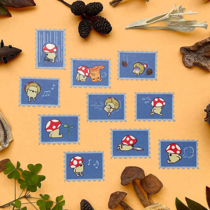 Buttshrooms - Stämpel Washi för wholesale av OSHETART