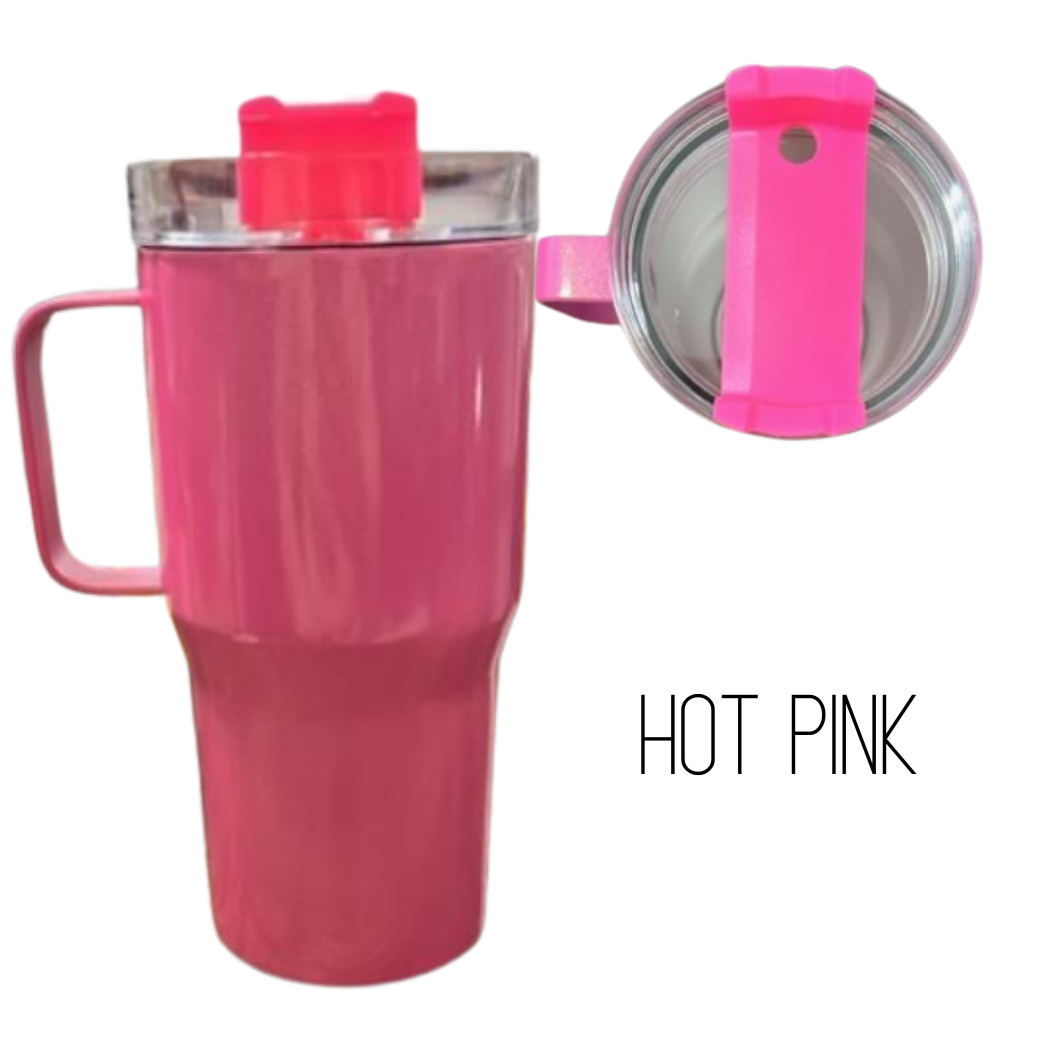 Sublimation Kings of Florida - Wholesale Insulated Mug/Tumbler - 20oz with Handle - Shimmer Holographic Sublimation Tumblers 0