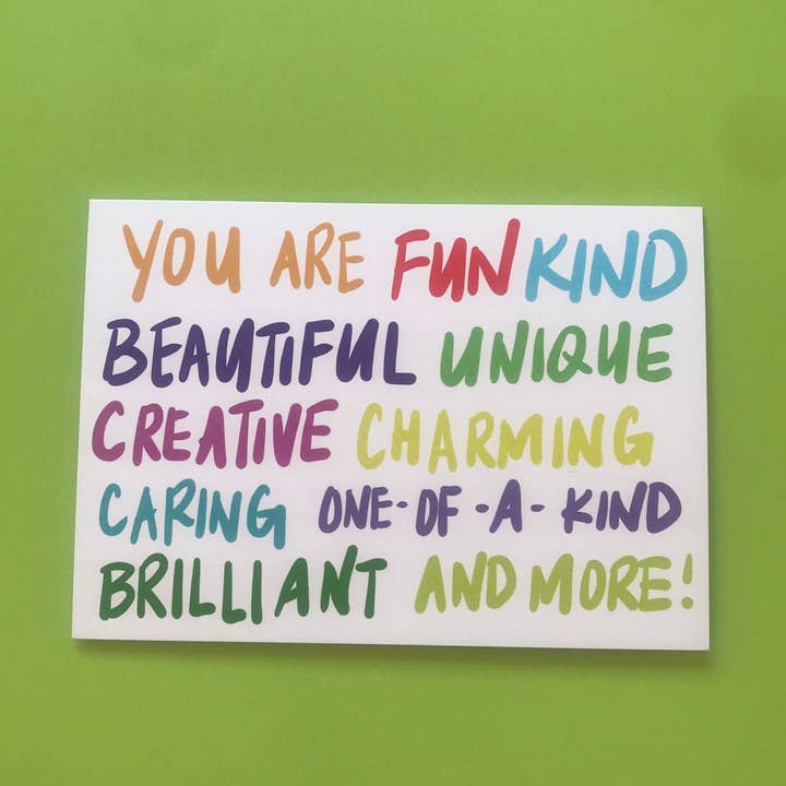 Encouragement Card | You are Fun...and More for wholesale by Hello Herren