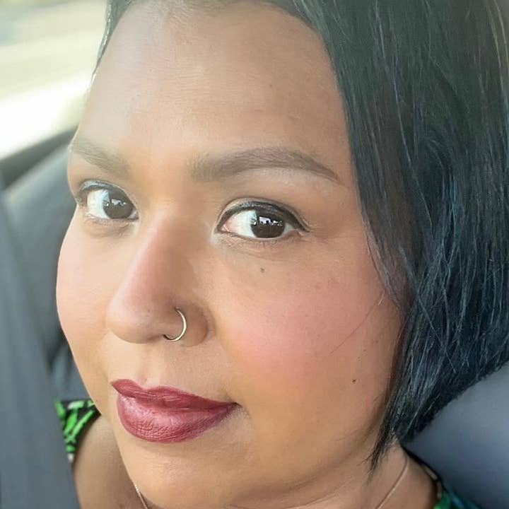 Rachel Renee Jewelry - Wholesale Nose Ring - MAYA Hammered Nose Ring Hoop - Sterling or Gold Fill2